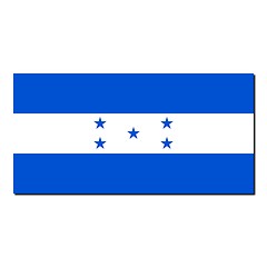 Image showing The national flag of Honduras