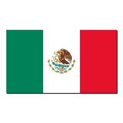 Image showing The national flag of Mexico