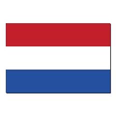 Image showing The national flag of Netherlands