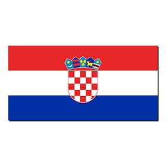 Image showing The national flag of Croatia