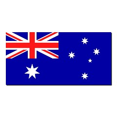 Image showing The national flag of Australia