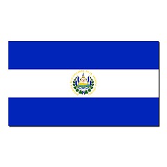 Image showing The national flag of El Salvador