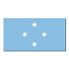 Image showing The national flag of Micronesia