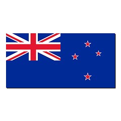 Image showing The national flag of New Zealand