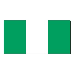 Image showing The national flag of Nigeria