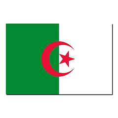 Image showing The national flag of Algeria