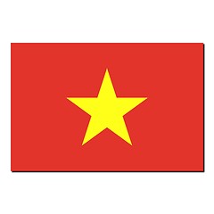 Image showing The national flag of Vietnam