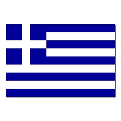 Image showing The national flag of Greece