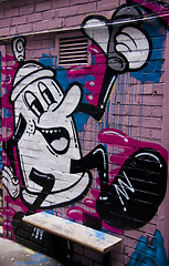 Image showing Graffiti coffee pot