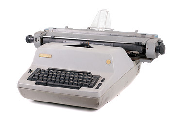 Image showing Old vintage typewriter