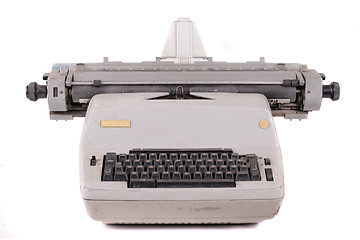 Image showing Old vintage typewriter