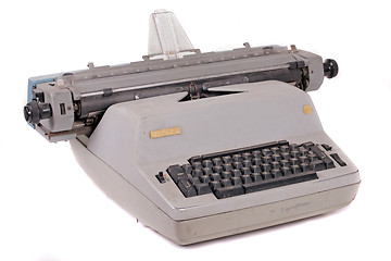 Image showing Old vintage typewriter