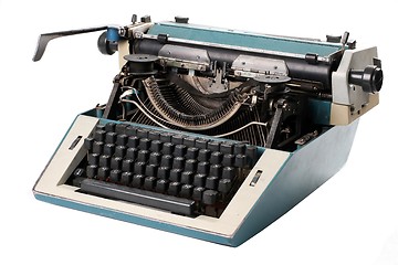 Image showing Old vintage typewriter