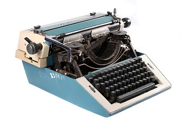 Image showing Old vintage typewriter