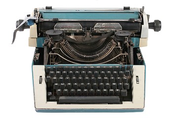 Image showing Old vintage typewriter