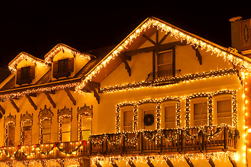 Image showing Christmas lights