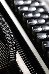 Image showing old typewriter