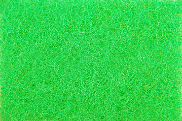 Image showing Green kitchen sponge (background)