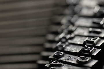 Image showing old typewriter