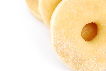 Image showing Sweet donuts (white background)