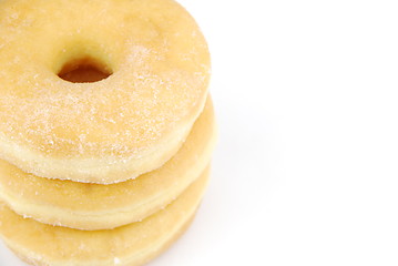 Image showing Sweet donuts (white background)