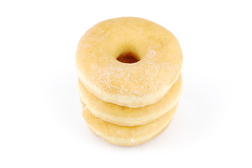 Image showing Sweet donuts (white background)