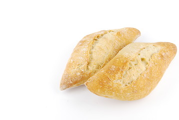 Image showing Fresh and homemade white bread