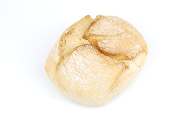 Image showing Fresh and homemade white bread