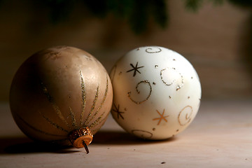 Image showing Golden christmas