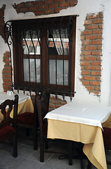 Image showing Outdoor Cafe in the Old Town