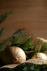 Image showing Golden christmas