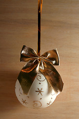 Image showing Golden christmas