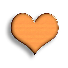 Image showing Wooden Heart