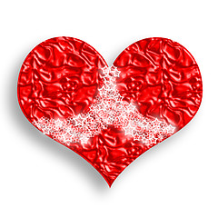 Image showing Rich Red Heart