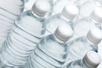 Image showing Water Bottles Abstract