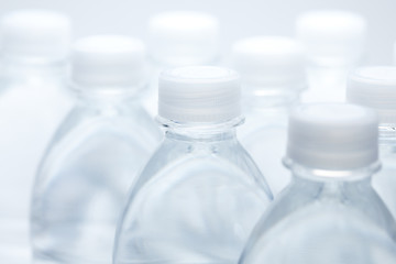 Image showing Water Bottles Abstract
