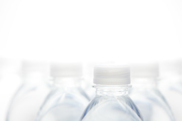 Image showing Water Bottles Abstract