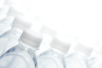 Image showing Water Bottles Abstract