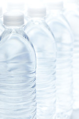 Image showing Water Bottles Abstract