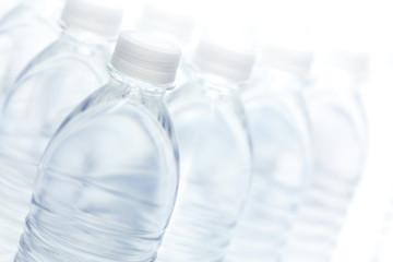 Image showing Water Bottles Abstract