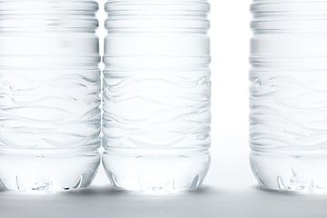 Image showing Water Bottles Abstract