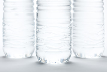 Image showing Water Bottles Abstract