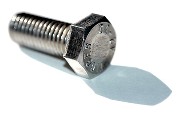 Image showing screw of steel