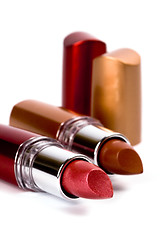 Image showing two lipsticks