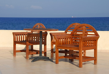 Image showing Mediterranean seaside