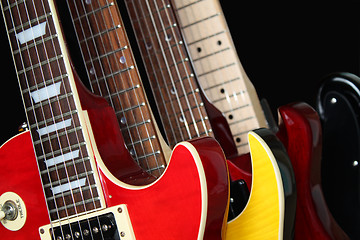 Image showing Electric Guitars