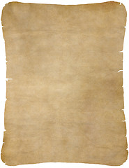 Image showing old parchment paper