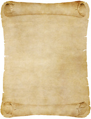 Image showing old scroll