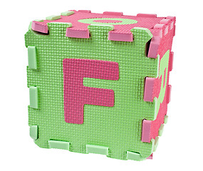 Image showing Alphabet F