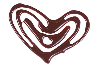 Image showing Chocolate heart